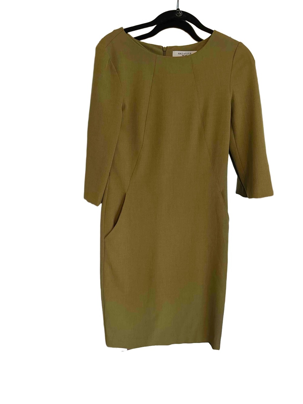 MM LaFleur  Olive Green  Sheath Dress